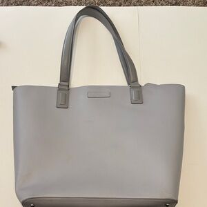 Chic Gray Vera Bradley Tote Bag with matching wallet